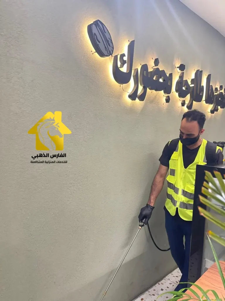 رش حشرات وقوارض